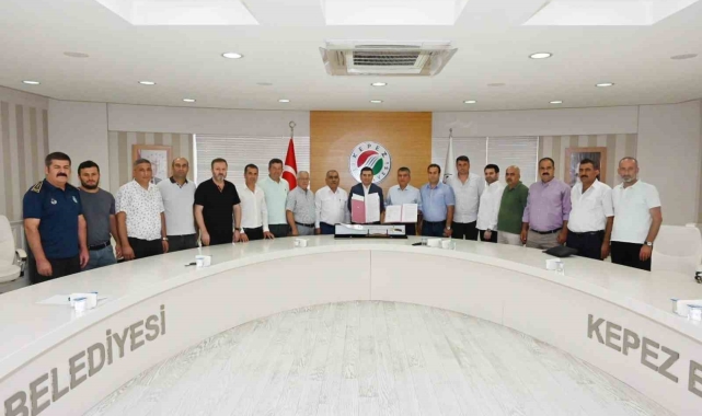 Kepez'de 9 mahalleye 9 kapalı pazar protokolü