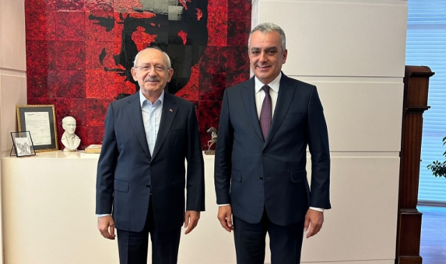 Semih Esen Kemal Kılıçdaroğlu'nu ziyaret etti