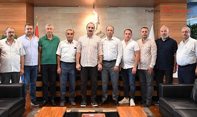 HES projesine karşı birlik olan muhtarlardan Başkan Kotan'a ziyaret