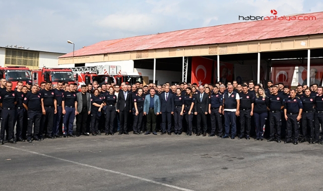 Türkiye'nin en donanımlı itfaiye teşkilatıyız