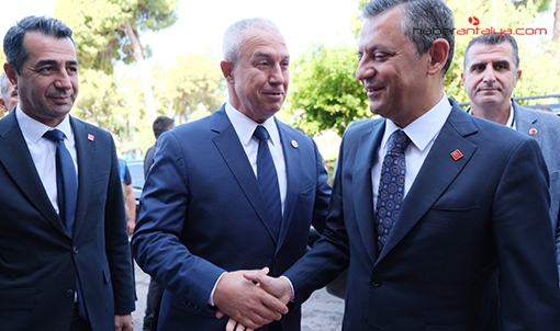 CHP Genel Başkanı Özel, Antalya'da