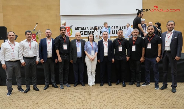 Antalya Gazeteciler Cemiyeti Olağan Genel Kurulu yapıldı