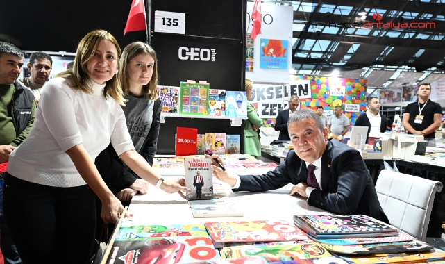 Antalyalılar kitap fuarında buluşuyor