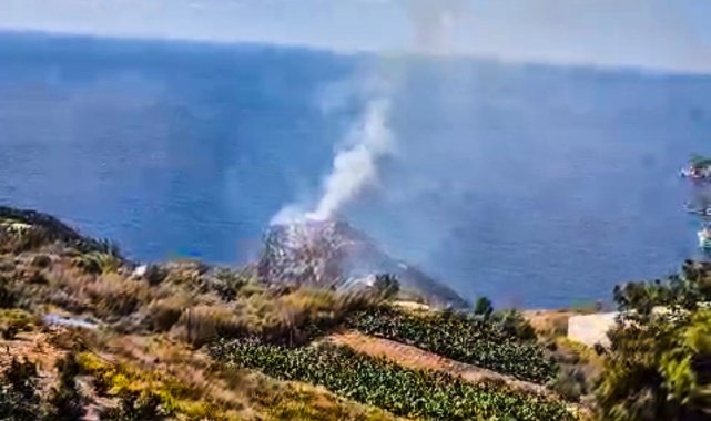 Antiochia Ad Cragum antik kentindeki tarihi kalede yangın çıktı