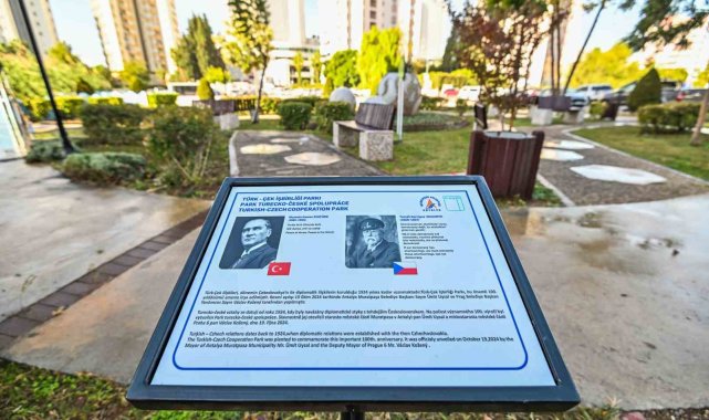Çek-Türk İşbirliği Parkı açılıyor
