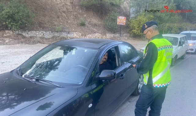 Jandarma trafik denetimi