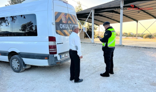 Jandarmadan trafik denetimi