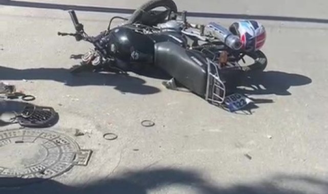Otomobilin çarptığı motosikletin sürücüsü barista hayatını kaybetti