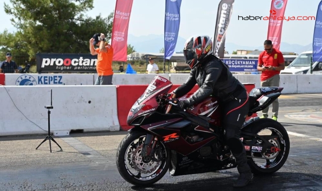 Kepez'de Motodrag heyecanı başladı