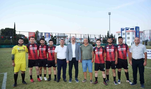 Mahalleler arası futbol turnuvasında heyecan sürüyor