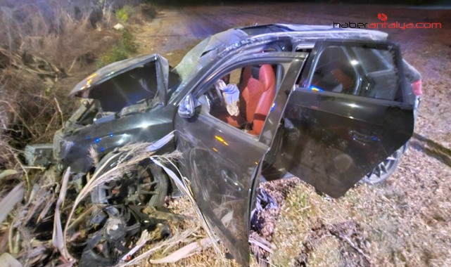Manavgat'ta iki trafik kazası; 2 ölü, 7 yaralı