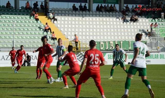 Serik Belediyespor, 3 puanı 3 golle aldı