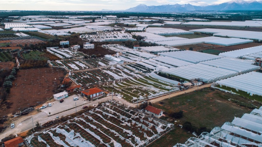 Antalya'da fırtına, yağmur ve hortum 4 bin 500 dekar tarım arazisine zarar verdi