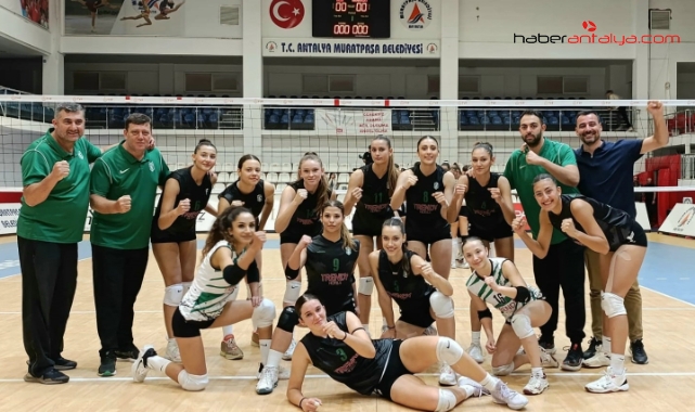 Manavgat Belediyespor kazanmaya devam ediyor