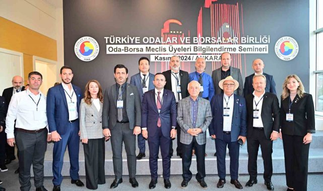 MATSO yönetimi ve meclis üyeleri TOBB seminerine katıldı
