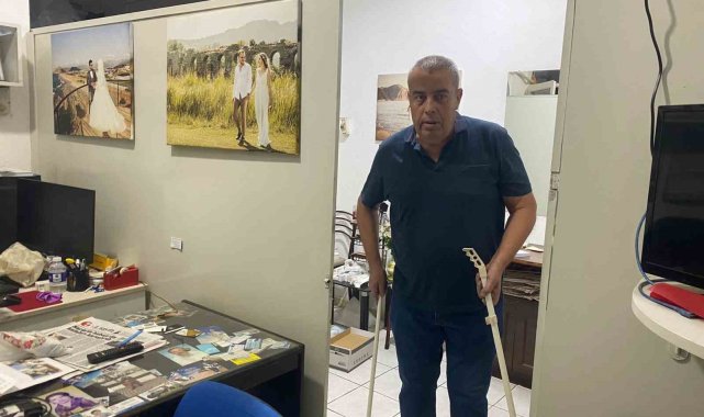 Sabah işyerine gelen fotoğrafçıya hırsız şoku