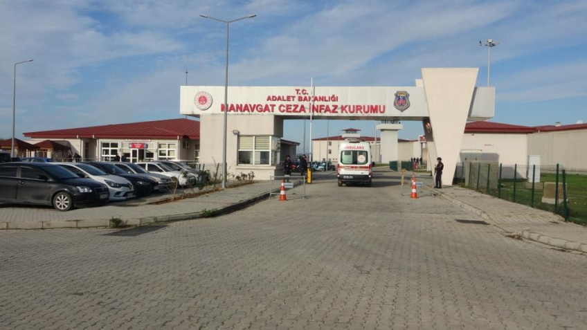 Manavgat&#039;ta cezaevinde yangın tatbikatı