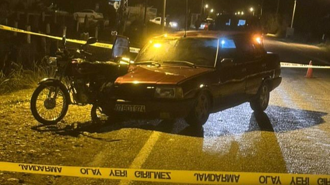 Serik’te otomobil ile motosiklet çarpıştı: 1 ölü 1 yaralı