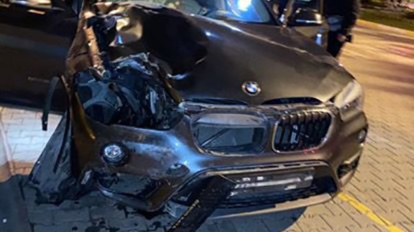 Otomobilin arkadan çarptığı motosiklet sürücüsü hayatını kaybetti