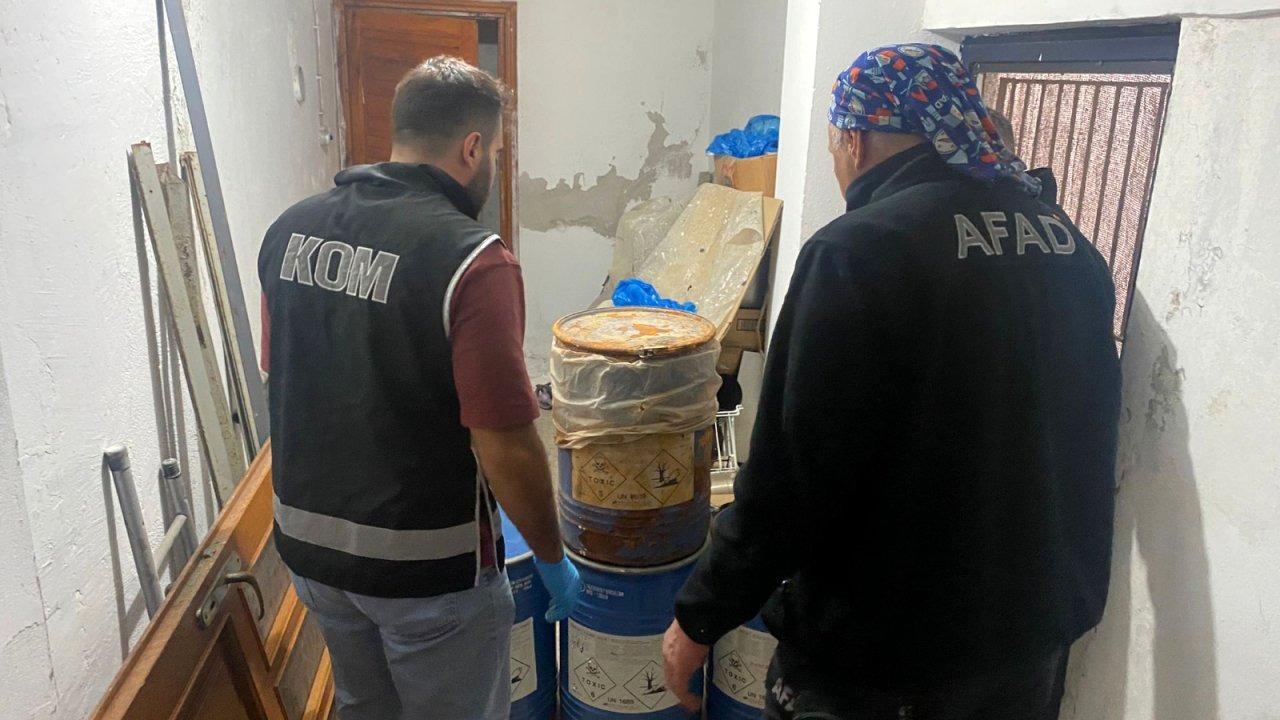 ANTALYA'da 177 kilogram siyanür ele geçirildi