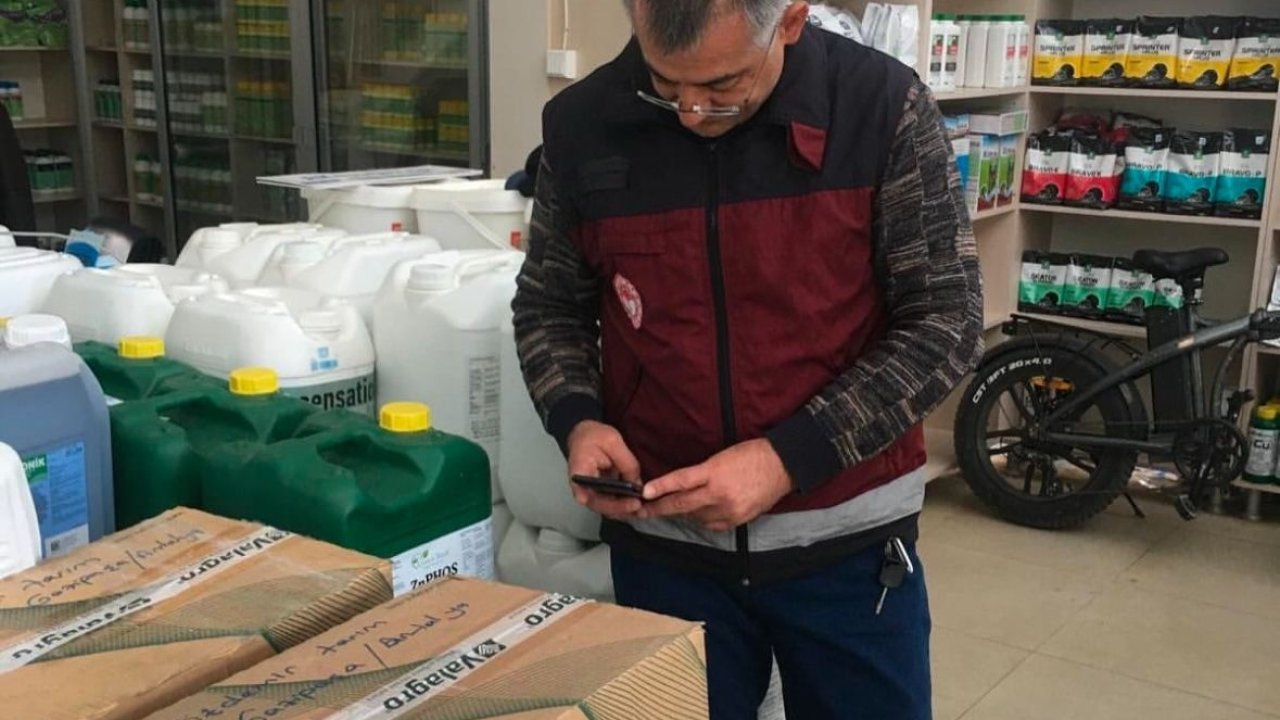 Gazipaşa’da gübre bayileri eş zamanlı olarak denetlendi