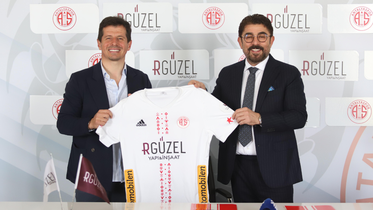 Onvo Antalyaspor’un Forma Göğüs Sponsoru RGüzel Yapı ve İnşaat