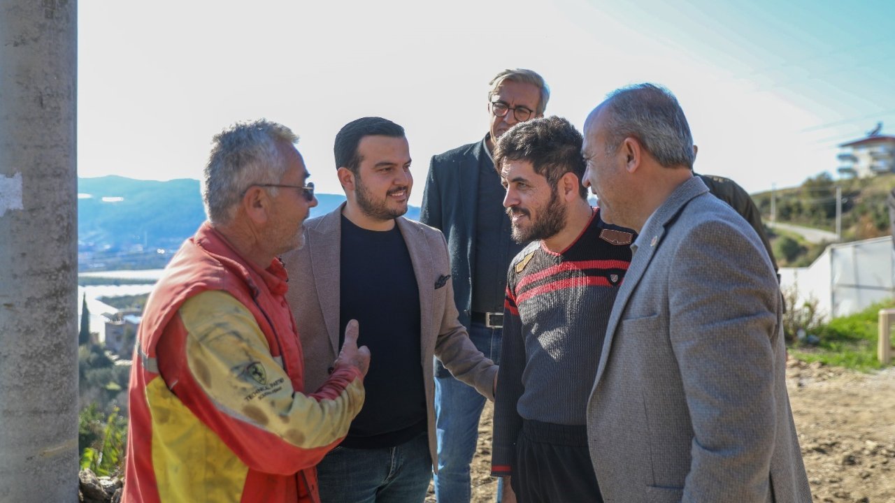 Alanya’da engelli bireyin evine ulaşımı kolaylaştırıldı