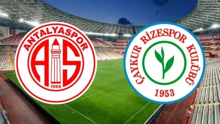 Antalyaspor, bugün evinde Çaykur Rizespor'u ağırlıyor.