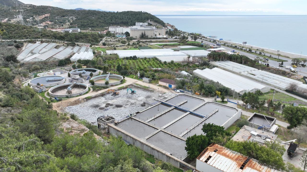 Konaklı Arıtma Tesisi'ne 200 milyon liralık yenileme çalışması