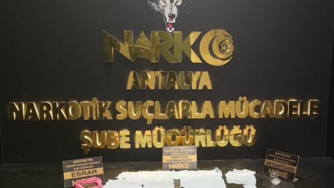 Antalya’da 1 haftada 37 şüpheli yakalandı, 23’ü tutuklandı