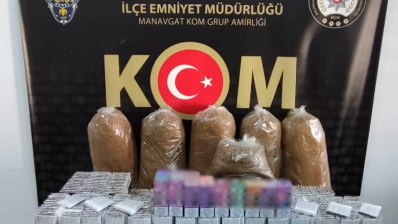 Antalya’da kaçakçılık operasyonları: 6 tutuklama