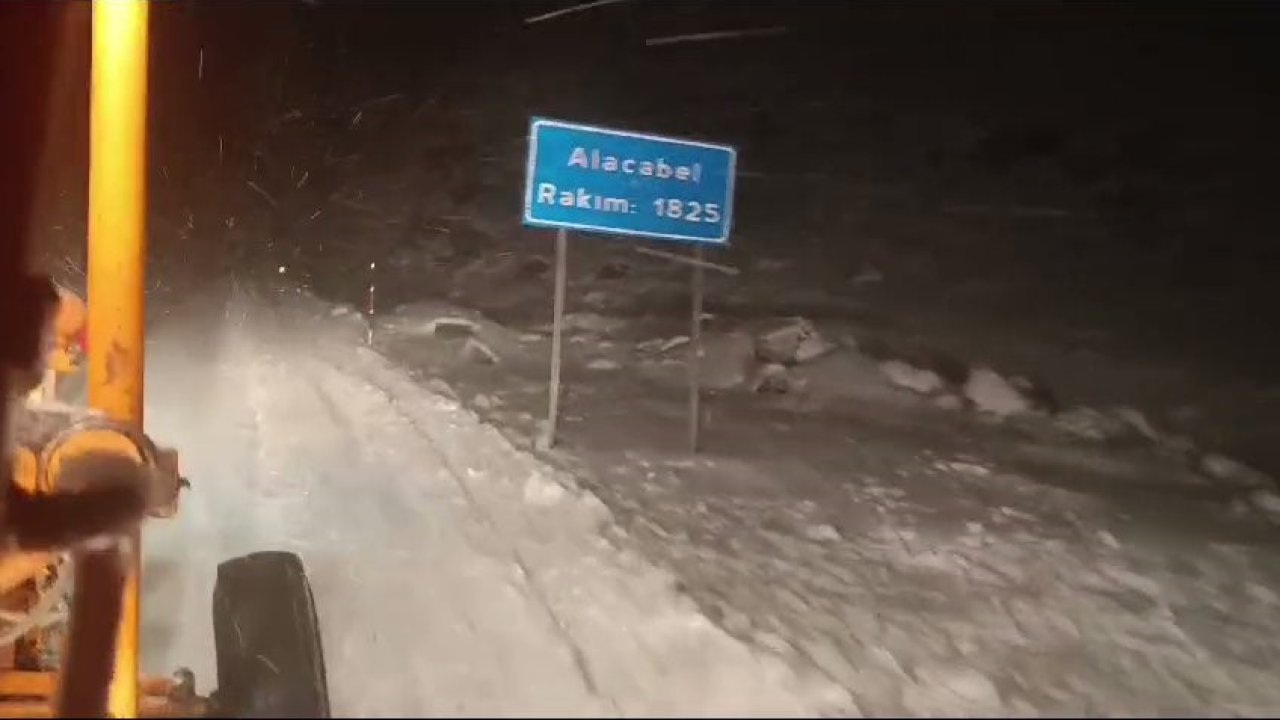 Antalya’ya kar sürprizi