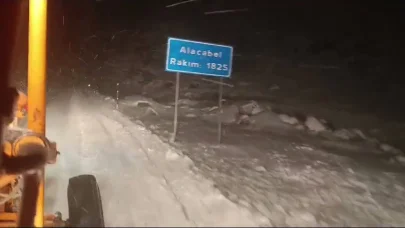 Antalya’ya kar sürprizi