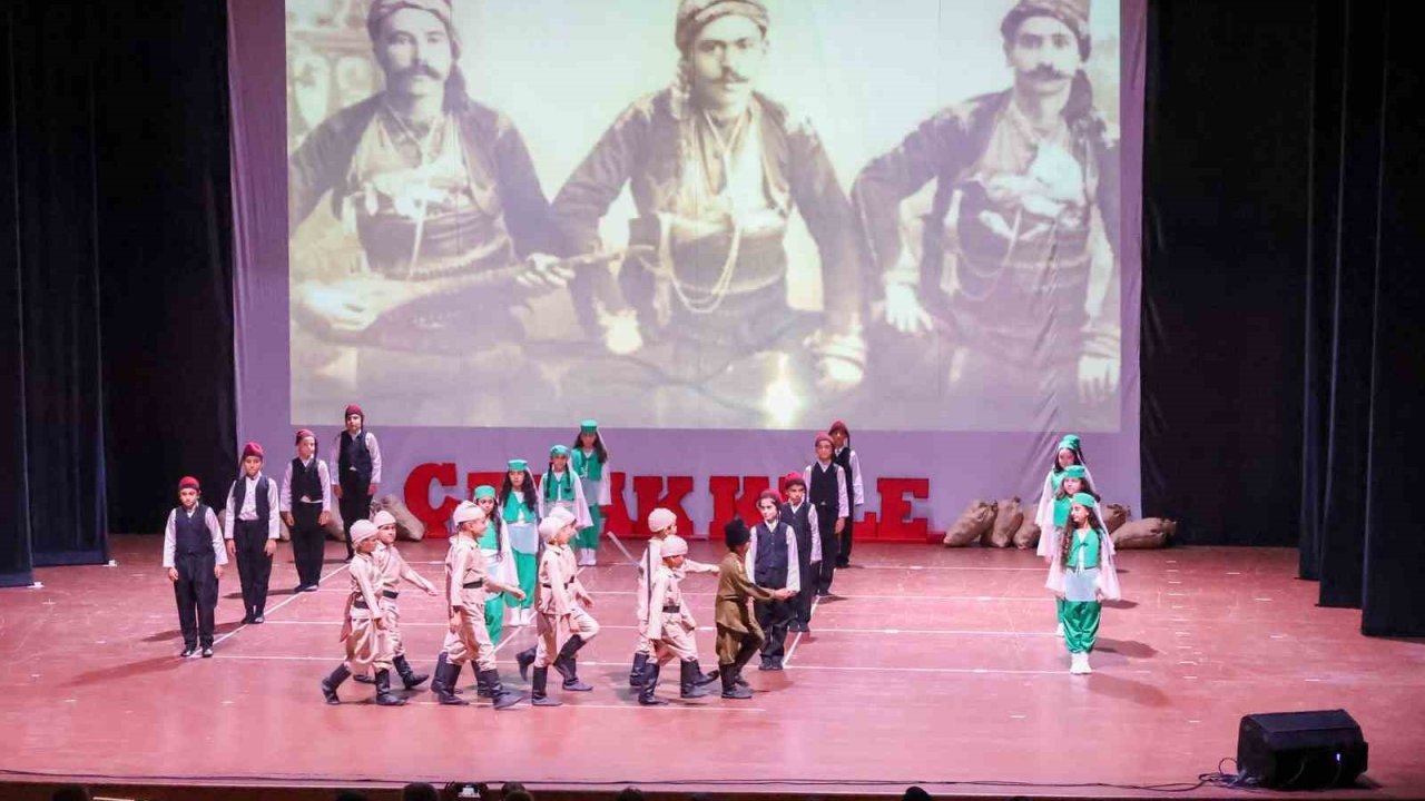 Manavgat’ta Çanakkale kahramanları sahneye taşındı