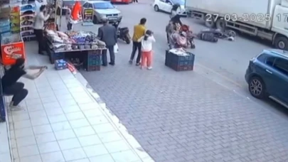 Mersin'de son bir haftada motosikletlerin karıştığı bazı kaza anları güvenlik kameralarına saniye saniye yansıdı.
