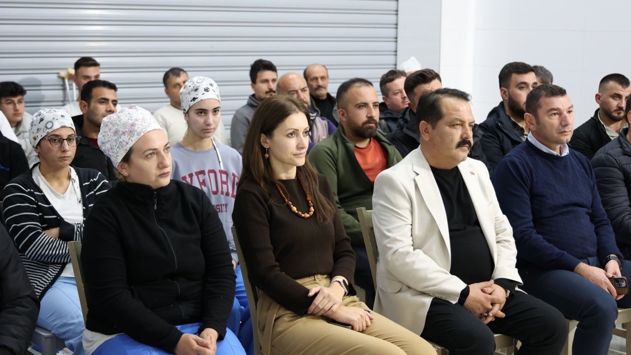 Halk Ekmek Fabrikası çalışanlarına iş sağlığı ve güvenliği eğitimi