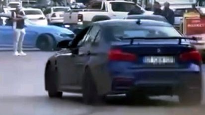 Sanayi sitesinde drift atan sürücüye 46 bin TL ceza ve ehliyetine el konuldu