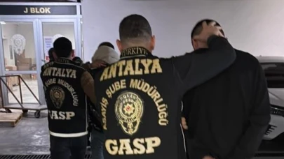Antalya’da son 1 haftada 238 şahıs tutuklandı