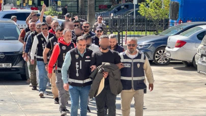 Birçok suçtan adliyeye sevk edilen şüpheliler: "Düğün alayı mı var?"