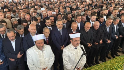 Devlet Erkanı ve Protokol, Osman Çavuşoğlu'nun Cenaze Töreninde Bir Araya Geldi