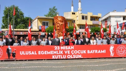 Gazipaşa'da 23 Nisan coşkusu