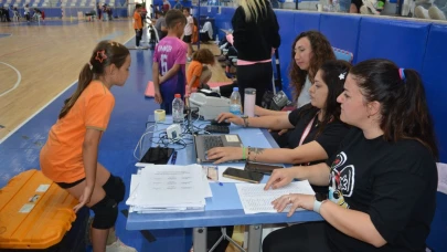 Manavgat'ta Yetenek Taraması ve Spora Yönlendirme Programı