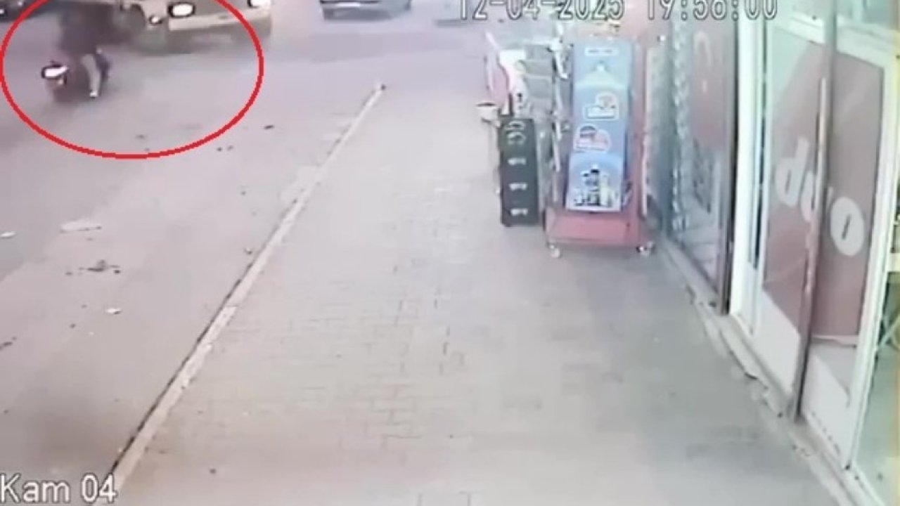 Antalya’da 16 yaşındaki genci hayattan koparan kaza güvenlik kamerasında