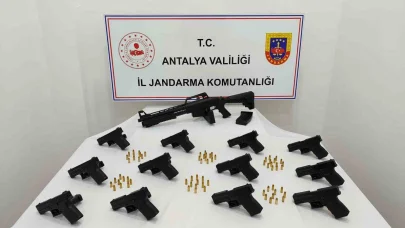 Antalya’da ruhsatsız silah operasyonu: 1 kişi tutuklandı