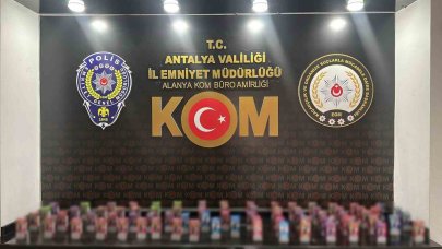 Antalya’da son 1 haftadaki kaçakçılık operasyonlarında 17 şüpheliye işlem