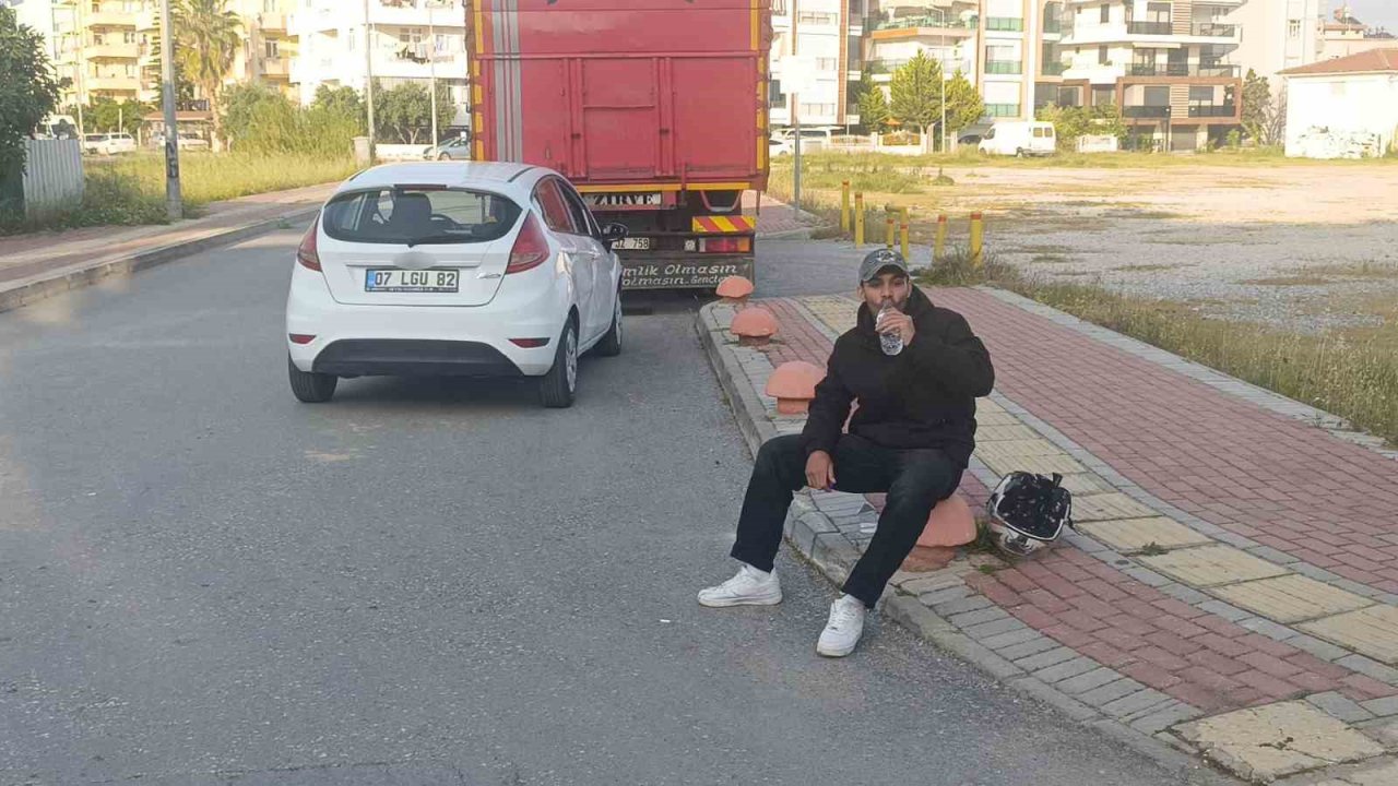 Manavgat’ta Dikkatsizlik Kazaya Yol Açtı: 1 Yaralı