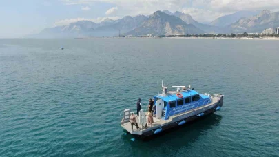 Elektronik gemi denetim sistemiyle Antalya körfezinde 124 gemiden kaçak deşarj tespit edildi