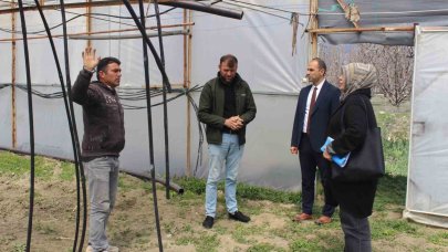 Elmalı’da çiftçilere biyolojik mücadele eğitimi