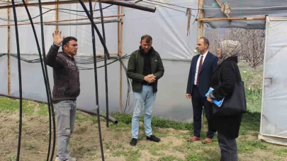 Elmalı’da çiftçilere biyolojik mücadele eğitimi