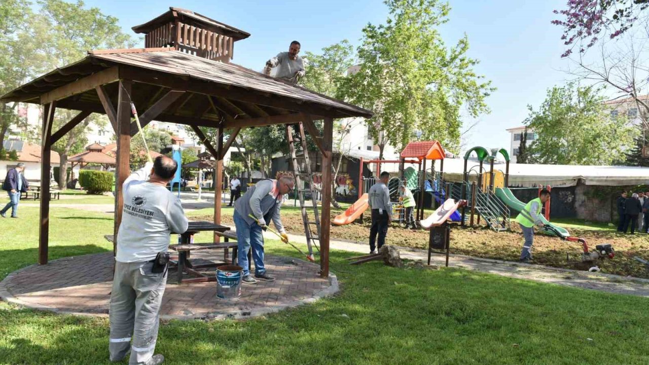 Kepez Belediyesi Yazır Kent Parkı’nı yeniledi